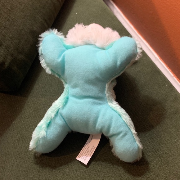 Seafoam Green Bunny Stuff with Bow - Picture 2 of 4